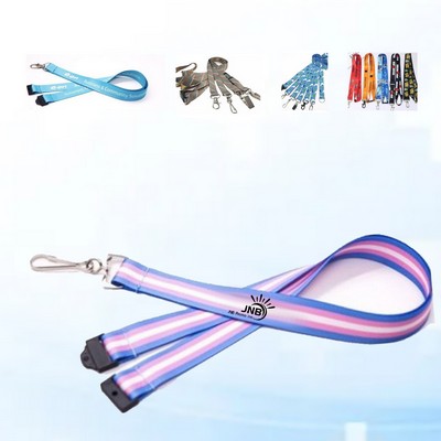 Polyester Lanyard with ID Holder