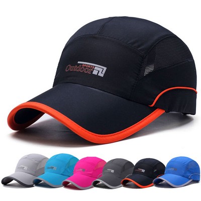 Quick Dry Mesh Running Sports Cap