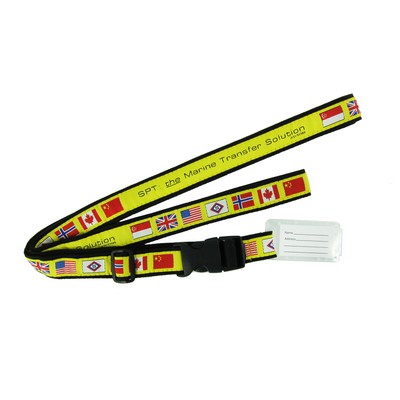 1" Woven Luggage Strap - "Elite" Weave