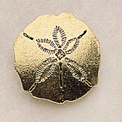 Sand Dollar Marken Design Cast Lapel Pin (Up to 3/4")