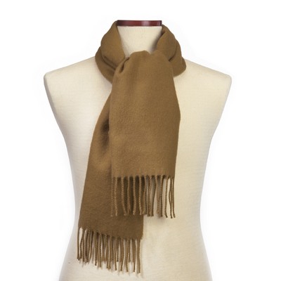 Camel Acrylic Scarf