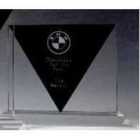 Black Crystal Victory Award (7"x9-3/8")