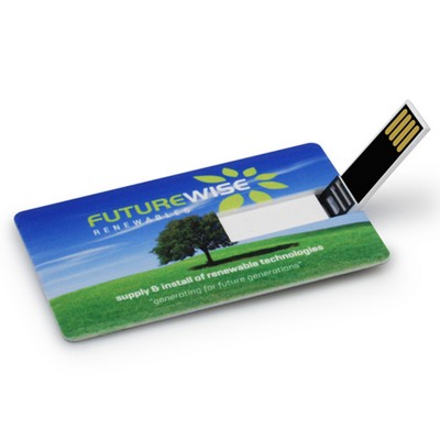 Credit Card Flash Drive 128MB Size (other sizes available)