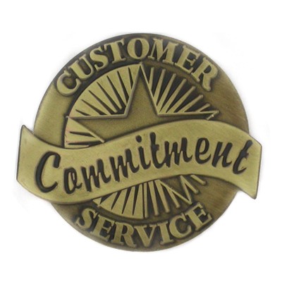 Corporate - Customer Service Commitment Lapel Pin