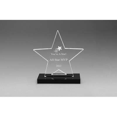 Snap-In Acrylic Star Award (4")