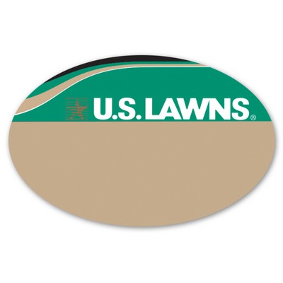 Laminated Name Badge (1.5"X2.375") Oval