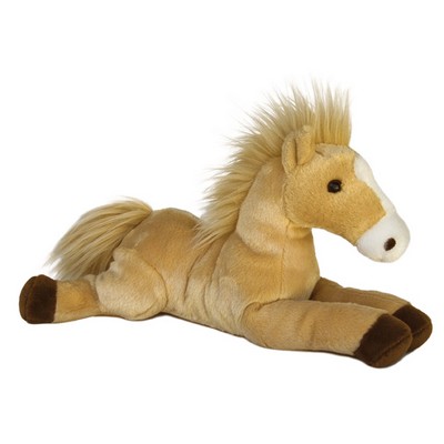 12" Butterscotch Horse Flopsie Stuffed Animal