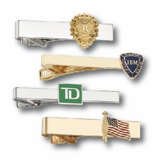 Gold or Silver Plated Brass Tie Bars