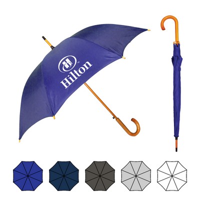 Wood Stick Umbrella (46" Arc)