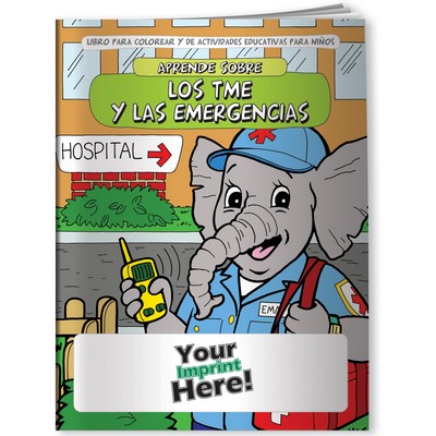 Coloring Book - Learn About EMTs and Emergencies (Spanish)