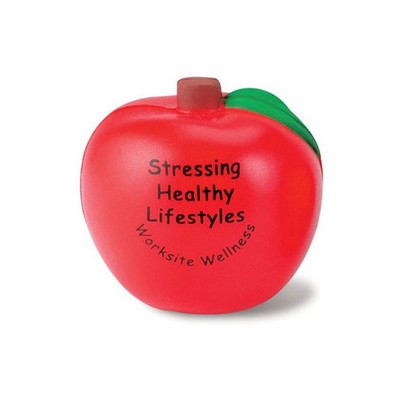 2 9/16" Apple Shape Stress Ball