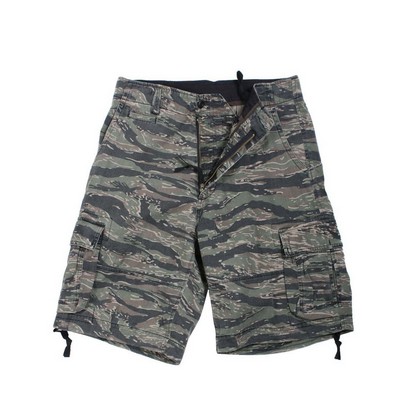 Tiger Stripe Camo Vintage Infantry Utility Shorts (2X-Large)