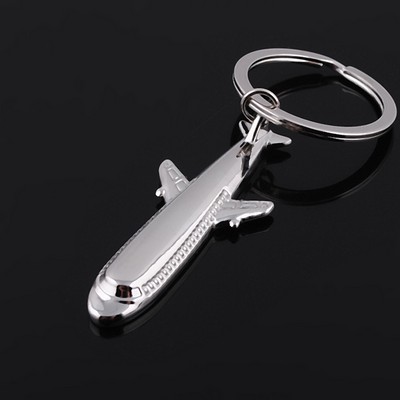 Airliner Shaped Key Chain