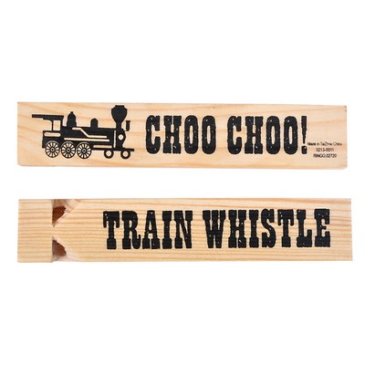 Wooden Train Whistle