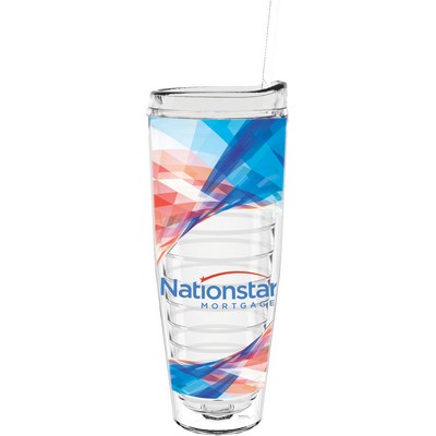 26 Oz Made In The U.S.A Tumbler W/ Lid & Straw