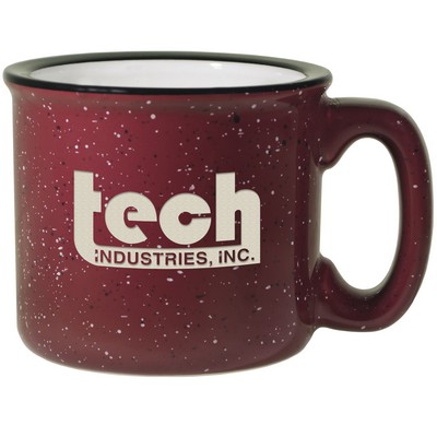 Campfire Mug - Burgundy Out/White In (15 Oz.)