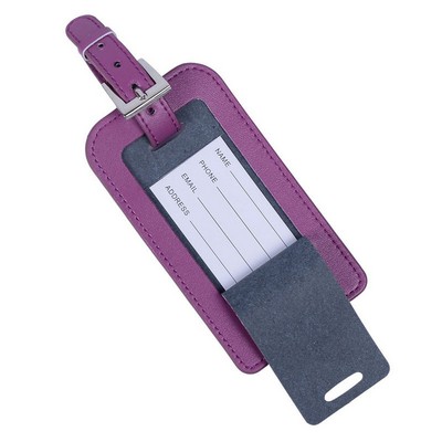 PU Leather Luggage Tag