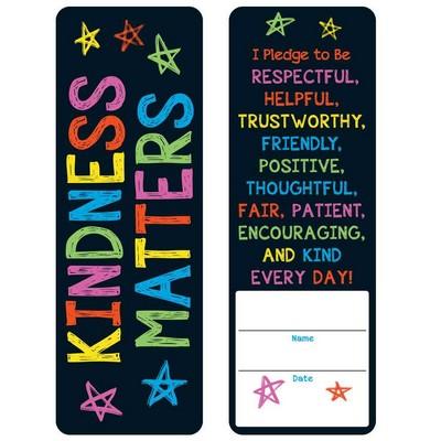 Kindness Matters Pledge Bookmark