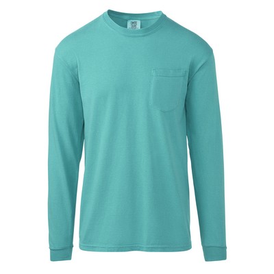 Comfort Colors® Ringspun Cotton Long Sleeve Tee w/Pocket