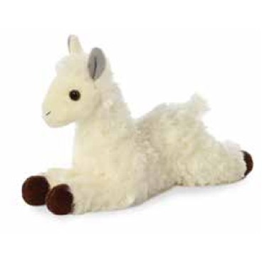 8" Llama Mini Flopsie Stuffed Animal