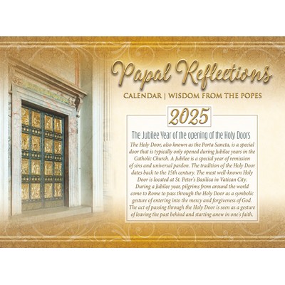 2025 Papal Reflections Calendar