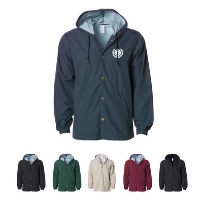 Water-resistant Hooded Jacket