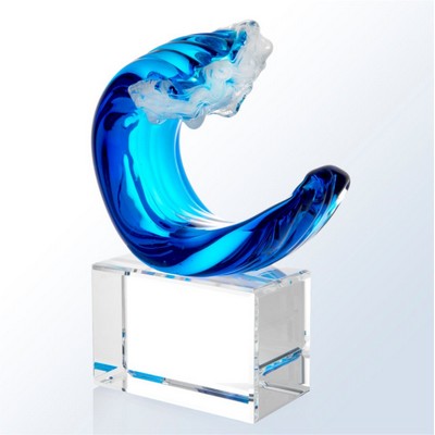 Tidal Wave Art Glass Award