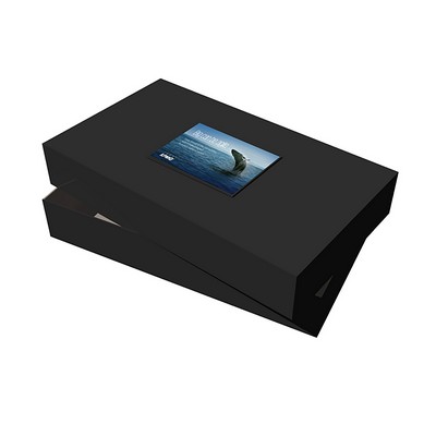 24" x 14" x 4" Black Gloss Apparel Box