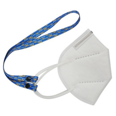 Custom Face Mask Lanyard Strap - Full Color Logo Print