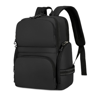 Business Laptop Backpack, 15.6-Inch Laptop/Tablet, Water-Repellent, Lightweight, Clean