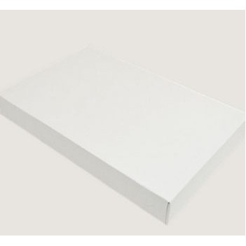 Pinstripe Kraft Gloss Apparel Box (15"x9.5"x2")