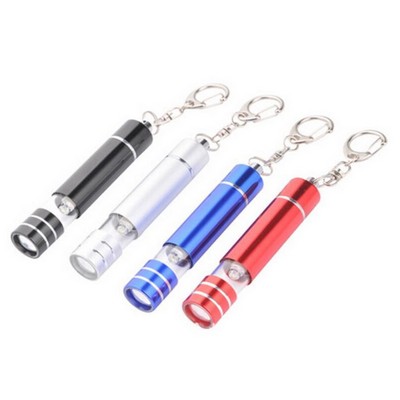 Dual Lights Telescopic LED Keychain