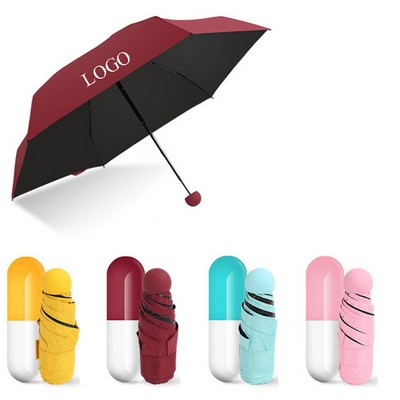 AntiUV Umbrella Capsule Umbrella