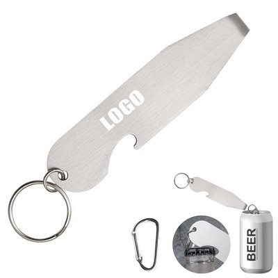 2 IN 1 Bottle Opener With Carabiner