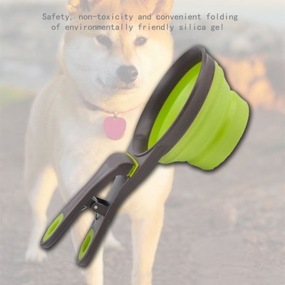 Sealing Clip Collapsible Pet Bowl Pet Bowl