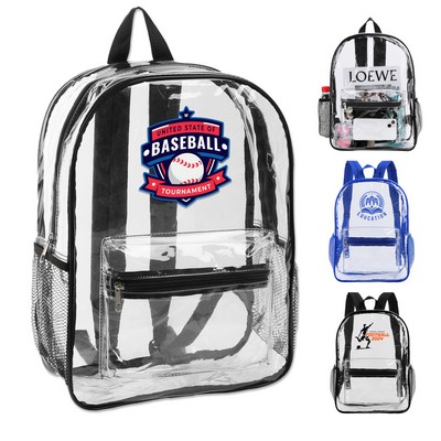 Security Clear PVC Backpack