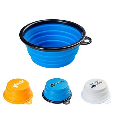 Silicone Collapsible Dog Bowl