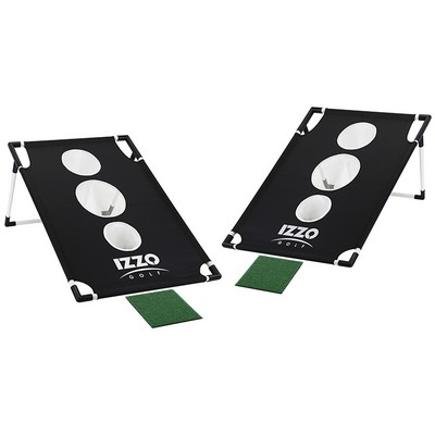 IZZO Corn-Hole Chipping Game