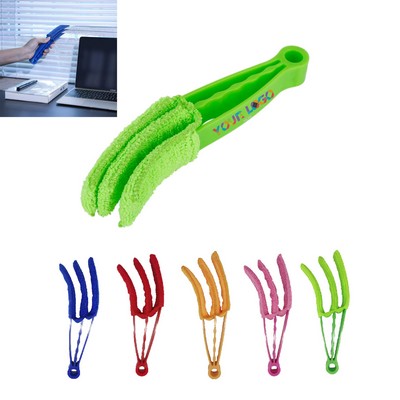 Three Tooth Louver Cleaning Brush