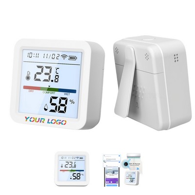 Smart WiFi Temperature Humidity Monitor