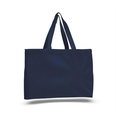 Canvas Gusset Tote Bag