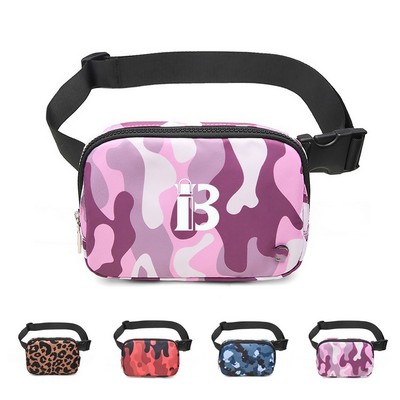 Nylon Colorful Belt Waist Bag