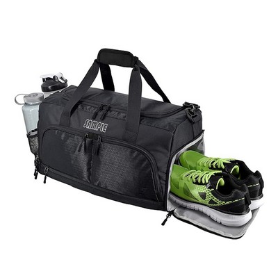 Gym Bag With Shoe Compartment