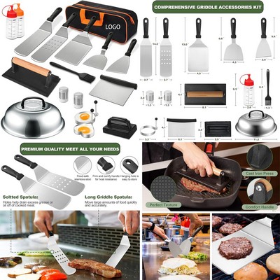 18 Piece BBQ Accessories Set