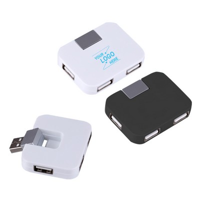 4-Port Mini USB Hub