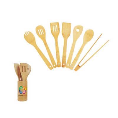 Bamboo Non-Stick Cookware Kitchenware 8-Piece Set