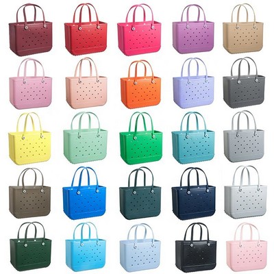 S size waterproof washable beach tote bag