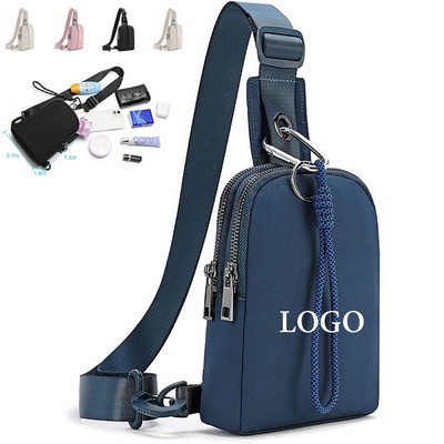 Small Waterproof Crossbody Chest Bag