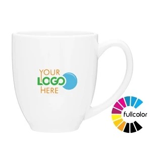 Full Color Bistro Mug 16 oz.