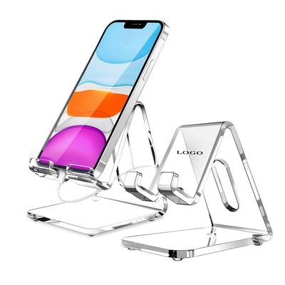 Clear Acrylic Cell Phone Stand/Holder